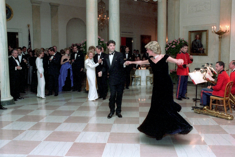 Illustration for article titled Decades before Dancing With The Stars, Princess Di danced with a lot of stars